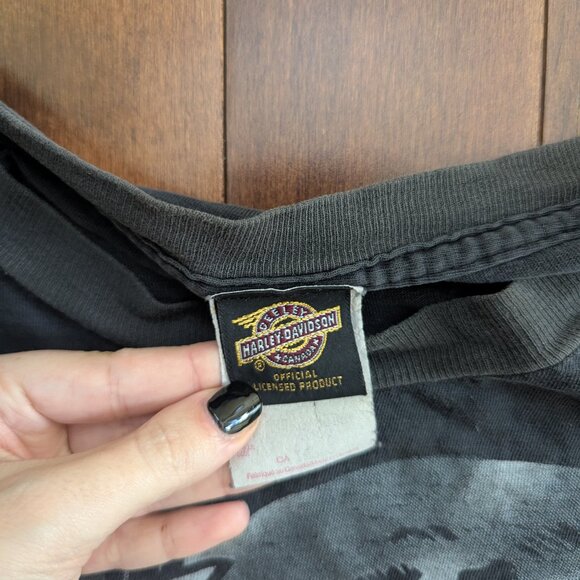 TAZ LOONEY TUNES x HARLEY DAVIDSON VINTAGE GRAPHIC TSHIRT - Picture 3 of 4